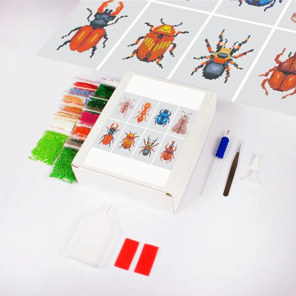 Mini Diamond Paintings: Klein Formaat, Groots Plezier voor Beginners en als Cadeau - Glittercraft