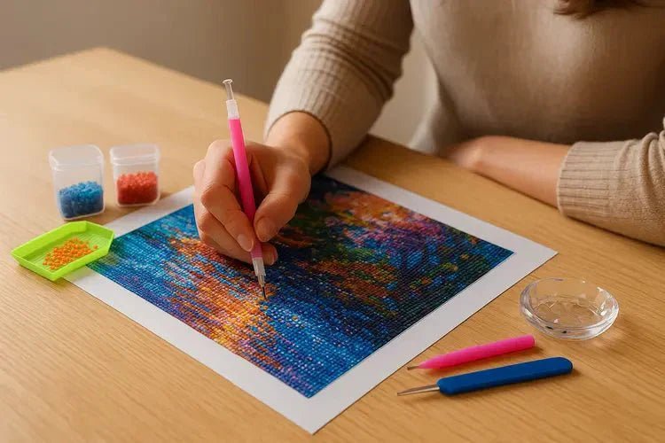Waar kan je het beste beginnen met diamond painting? | Complete gids voor beginners - Glittercraft