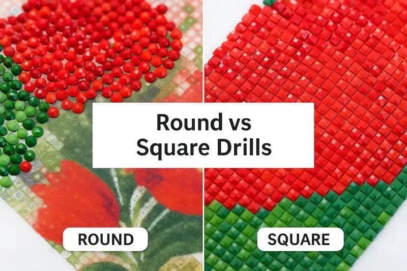 Wat is mooier, ronde of vierkante steentjes bij diamond painting? - Glittercraft