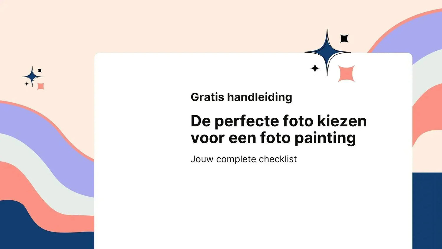 Blog over het kiezen van de perfecte foto voor een diamond painting