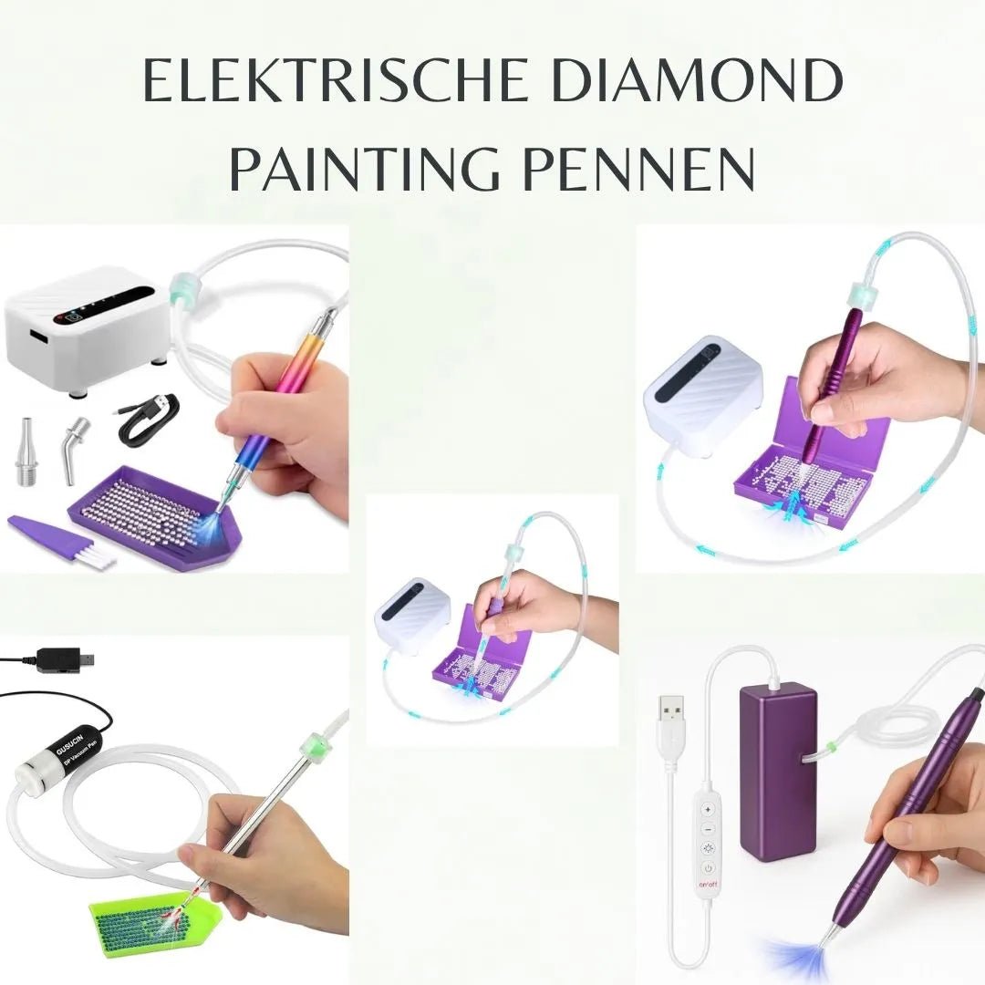 Elektrische Diamond Painting Pen - Glittercraft