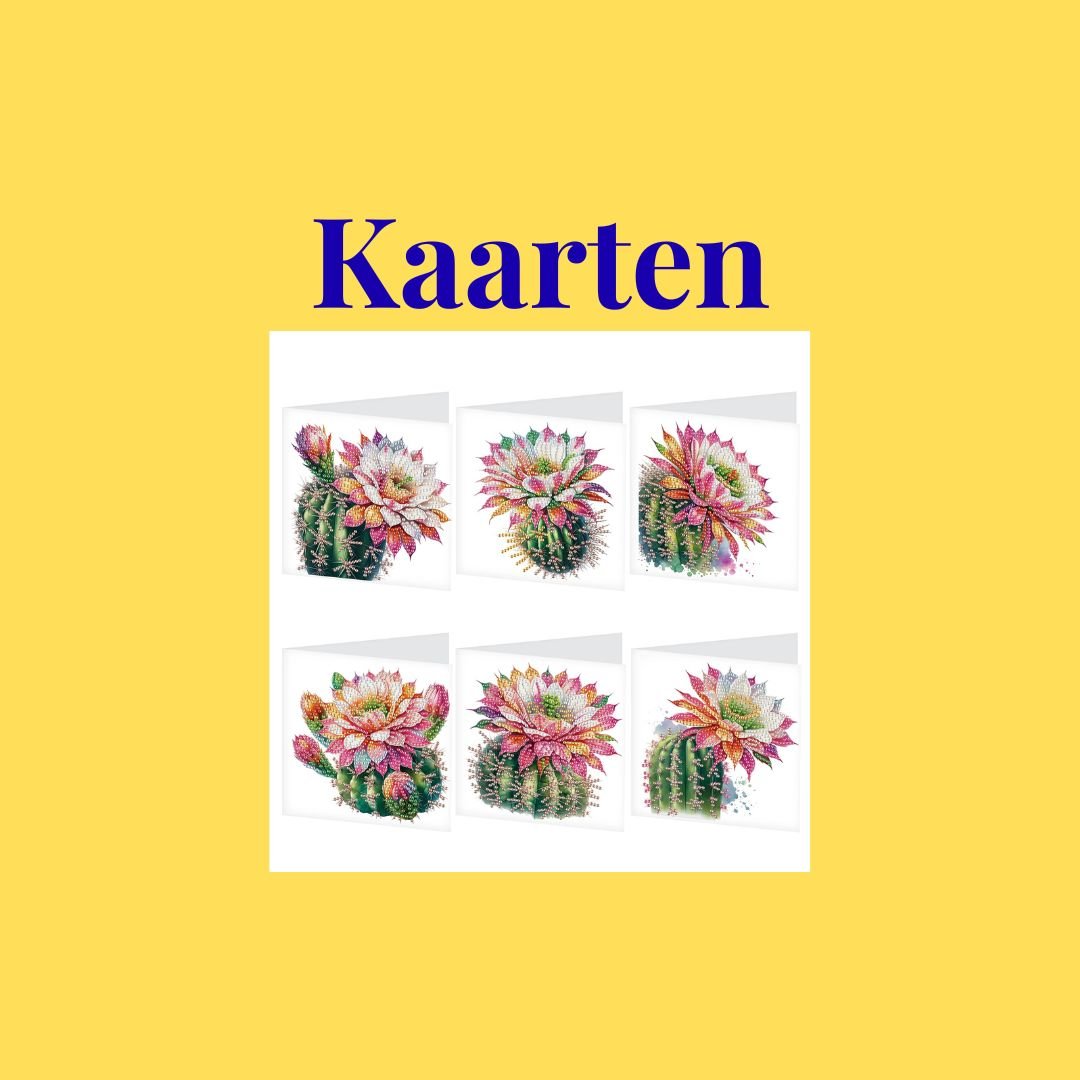 Diamond Painting Kaarten - Glittercraft