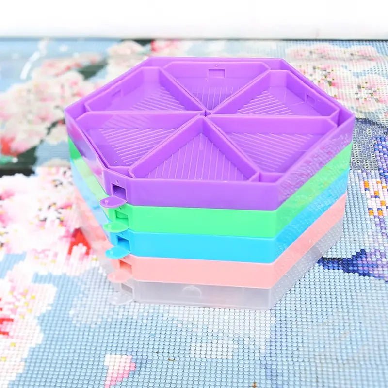Diamond Painting Bakjes - Rond - Glittercraft
