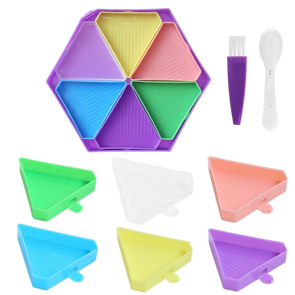 Diamond Painting Bakjes - Rond - Glittercraft