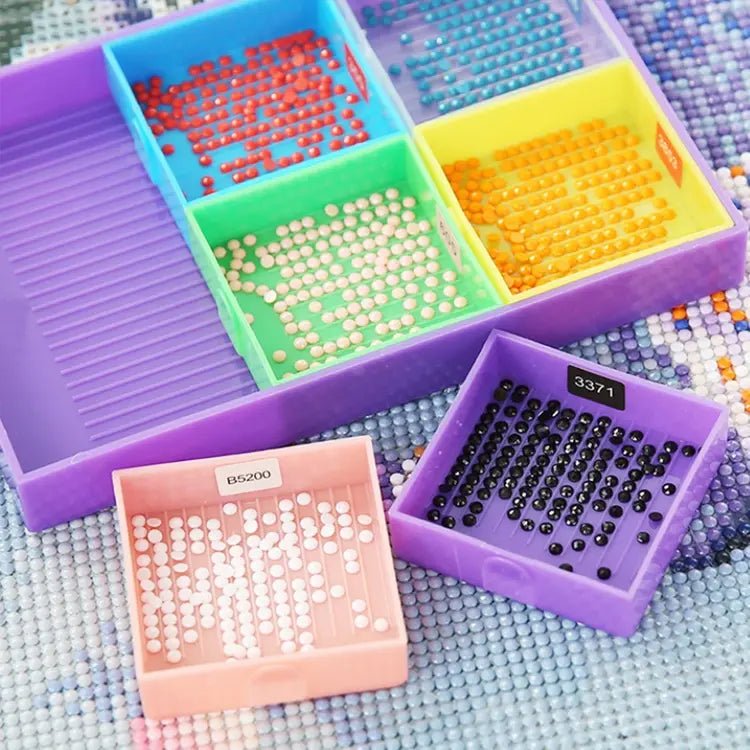 Diamond Painting Bakjes - Vierkant - Glittercraft
