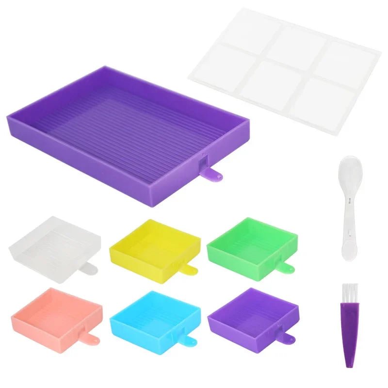 Diamond Painting Bakjes - Vierkant - Glittercraft