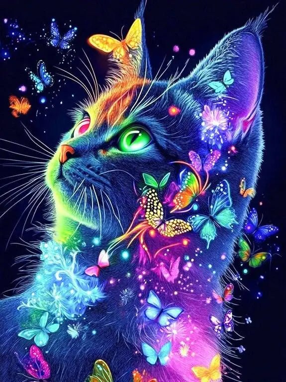 Diamond Painting - Kitten - 30X40CM - Glittercraft