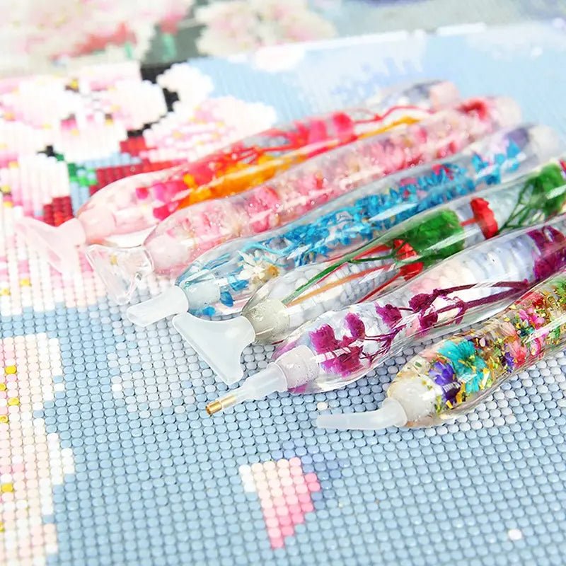 Diamond Painting Pen - Bloemen - Multiplacer - Glittercraft