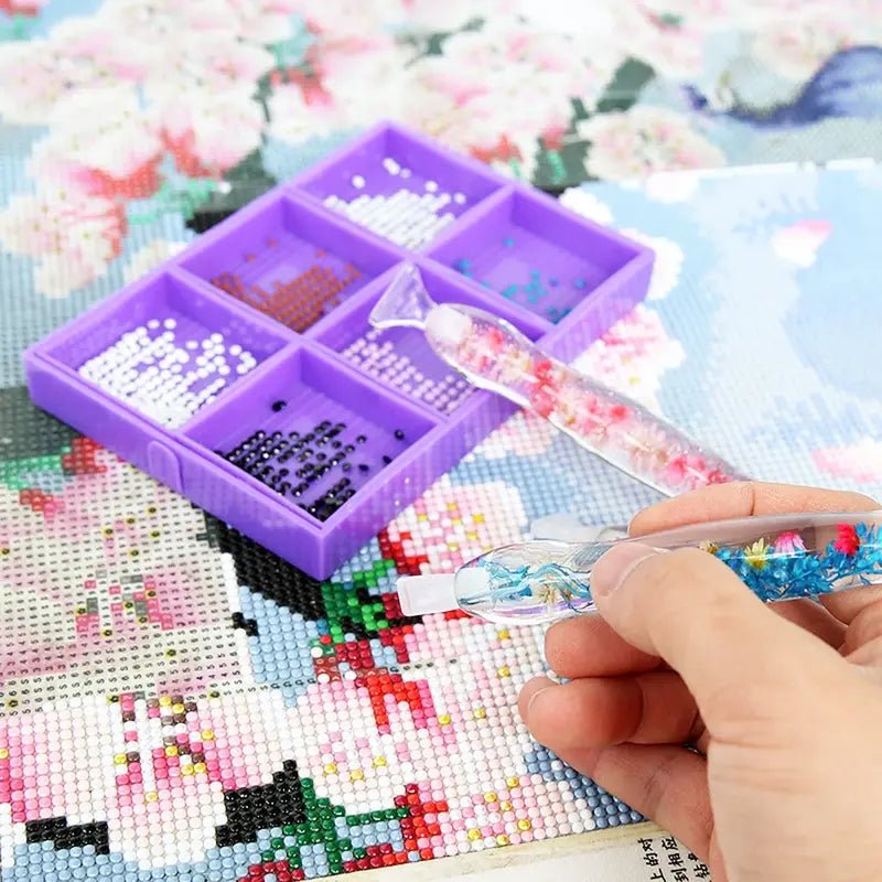 Diamond Painting Pen - Bloemen - Multiplacer - Glittercraft