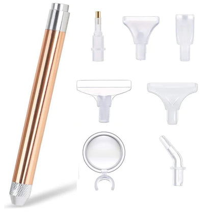 Stylo de peinture diamant avec lumière - Rechargeable