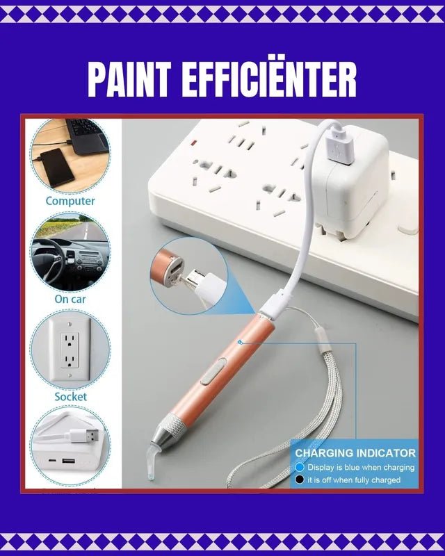 Diamond Painting Pen met Licht - Oplaadbaar - Glittercraft