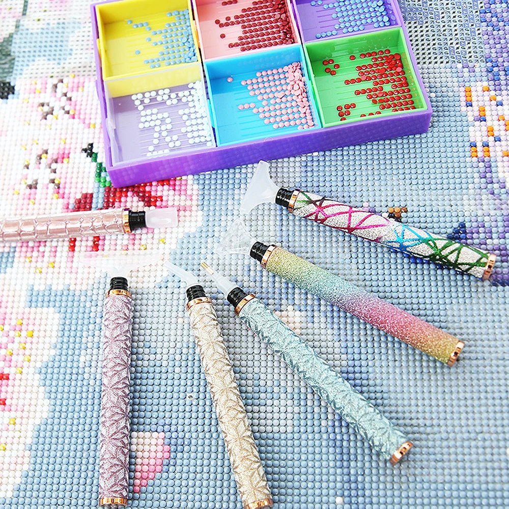 Diamond Painting Pen met Glitter - Glittercraft
