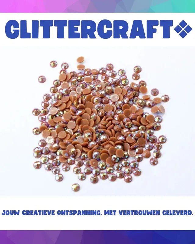 Diamond Painting Ronde Steentjes 8000 Stuks - Glittercraft