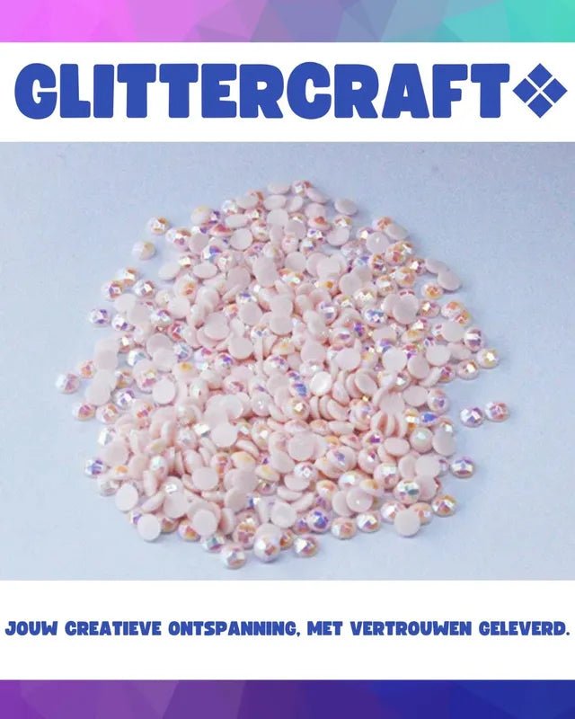 Diamond Painting Ronde Steentjes 8000 Stuks - Glittercraft