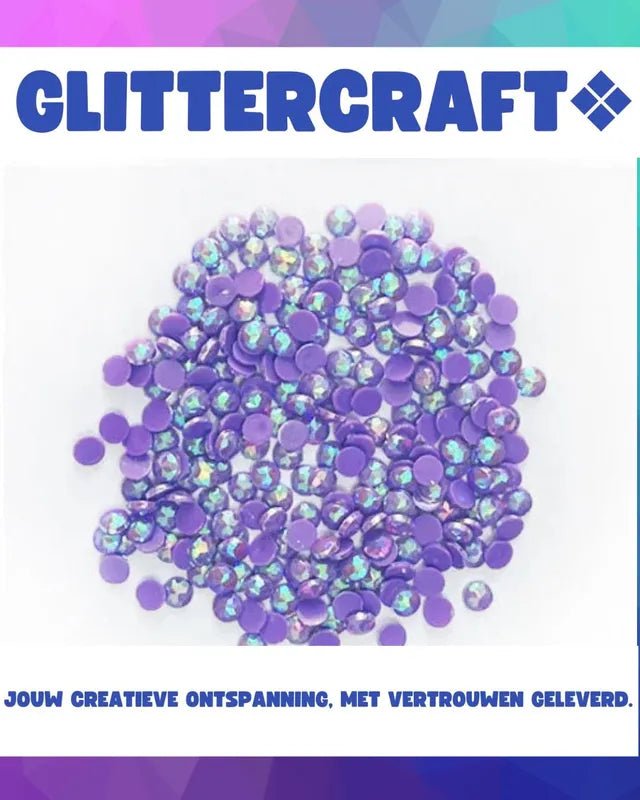 Diamond Painting Ronde Steentjes 8000 Stuks - Glittercraft