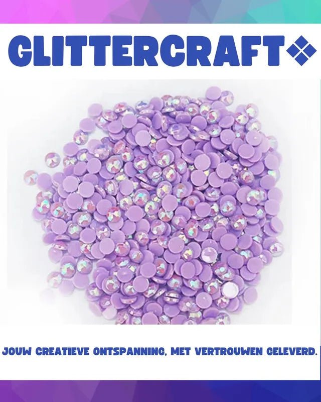 Diamond Painting Ronde Steentjes 8000 Stuks - Glittercraft
