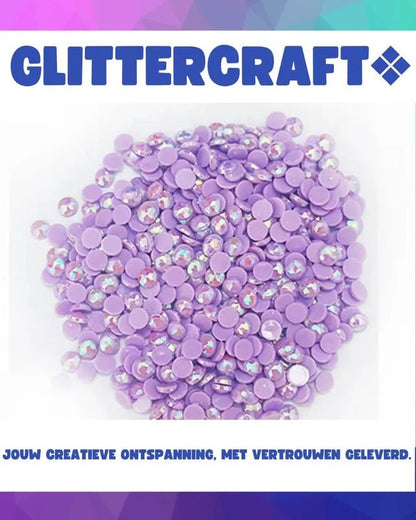 Diamond Painting Ronde Steentjes 8000 Stuks - Glittercraft