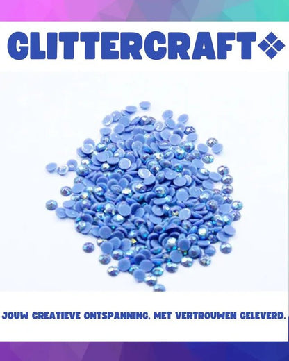 Diamond Painting Ronde Steentjes 8000 Stuks - Glittercraft