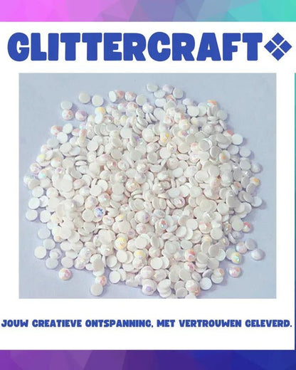 Diamond Painting Ronde Steentjes 8000 Stuks - Glittercraft