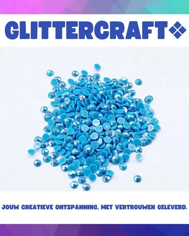 Diamond Painting Ronde Steentjes 8000 Stuks - Glittercraft