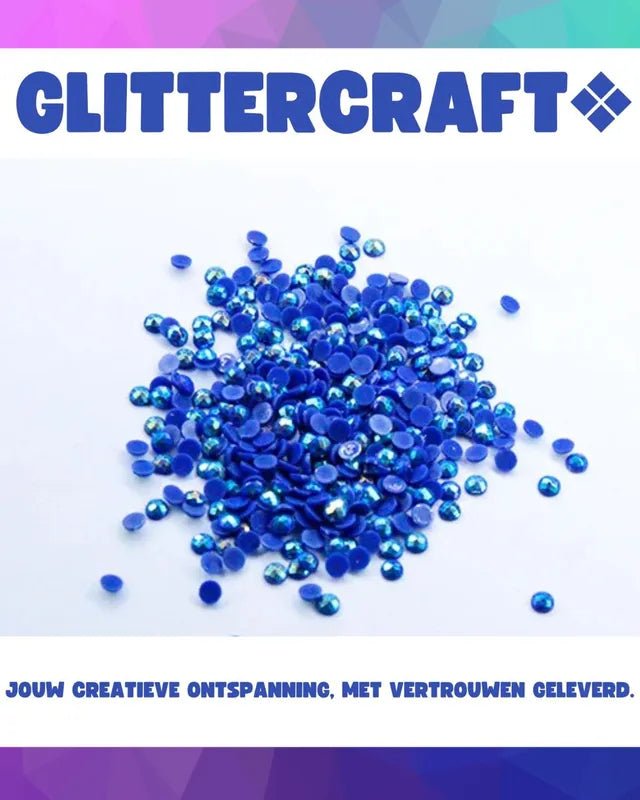 Diamond Painting Ronde Steentjes 8000 Stuks - Glittercraft