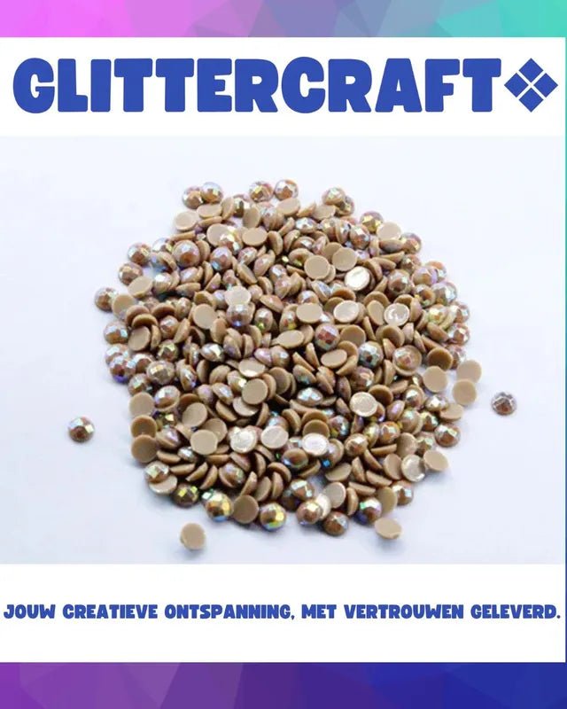 Diamond Painting Ronde Steentjes 8000 Stuks - Glittercraft