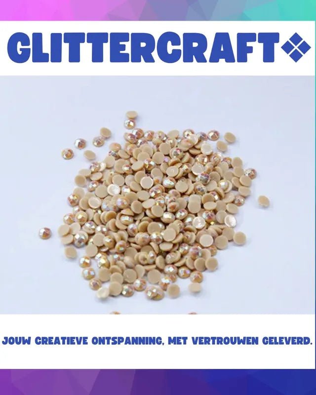 Diamond Painting Ronde Steentjes 8000 Stuks - Glittercraft
