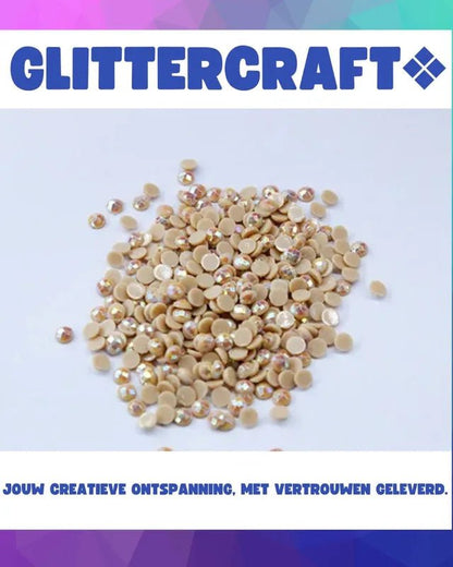 Diamond Painting Ronde Steentjes 8000 Stuks - Glittercraft