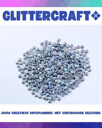 Diamond Painting Ronde Steentjes 8000 Stuks - Glittercraft