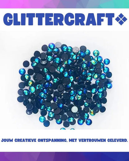 Diamond Painting Ronde Steentjes 8000 Stuks - Glittercraft