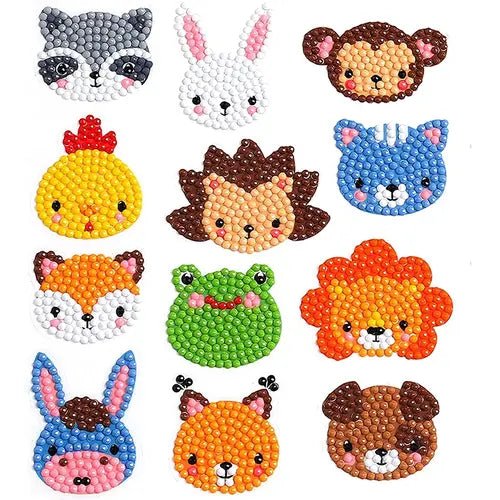 Diamond Painting Stickers - Kinderen - Glittercraft