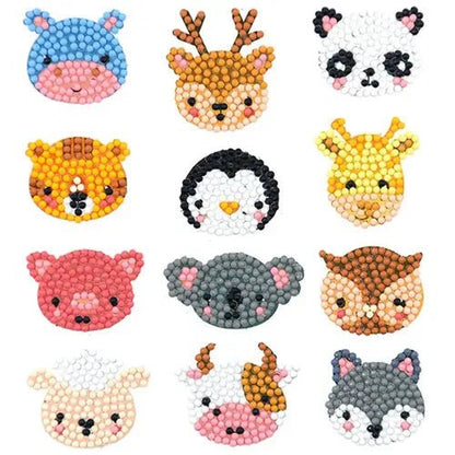 Diamond Painting Stickers - Kinderen - Glittercraft