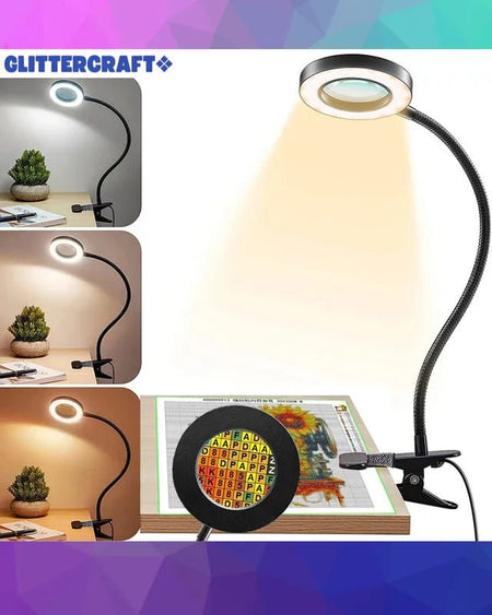 Vergrootglas voor Diamond Painting met Licht - Glittercraft