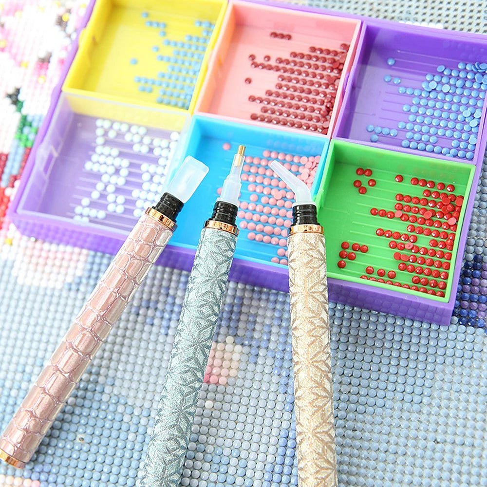 Diamond Painting Pen met Glitter - Glittercraft